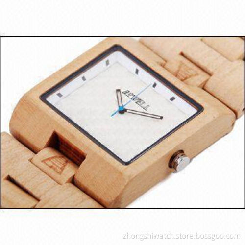 Wood Jupiter Maple Natural Wooden Watch, Limited Edition Unisex New, Available in Different Designs